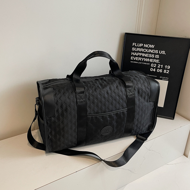 Bolsa de viaje coreana de gran capacidad, bolsa de viaje corto, bolsa de yoga de otoño y invierno, bolsa de ocio deportiva para mujeres.