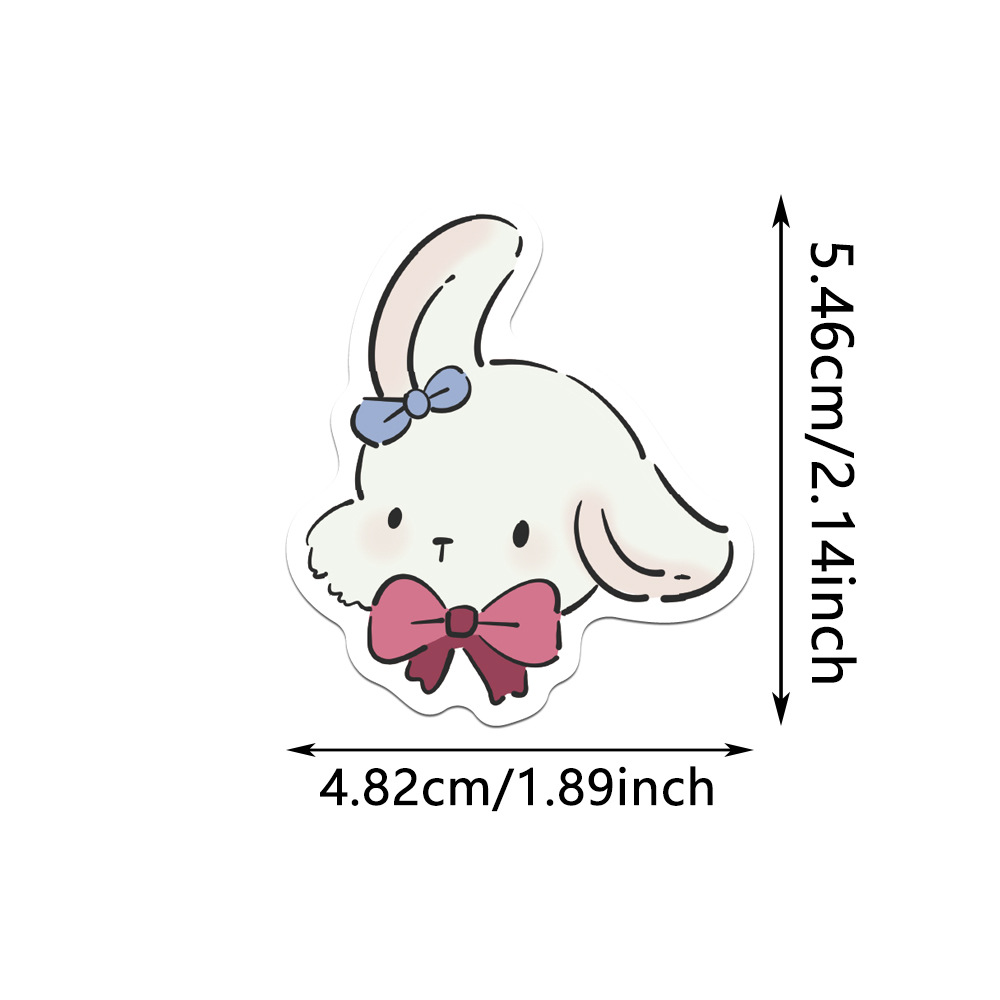 31g Weight 1 Set Cartoon Bow Knot School Graduation PVC Princess Cute Stickers