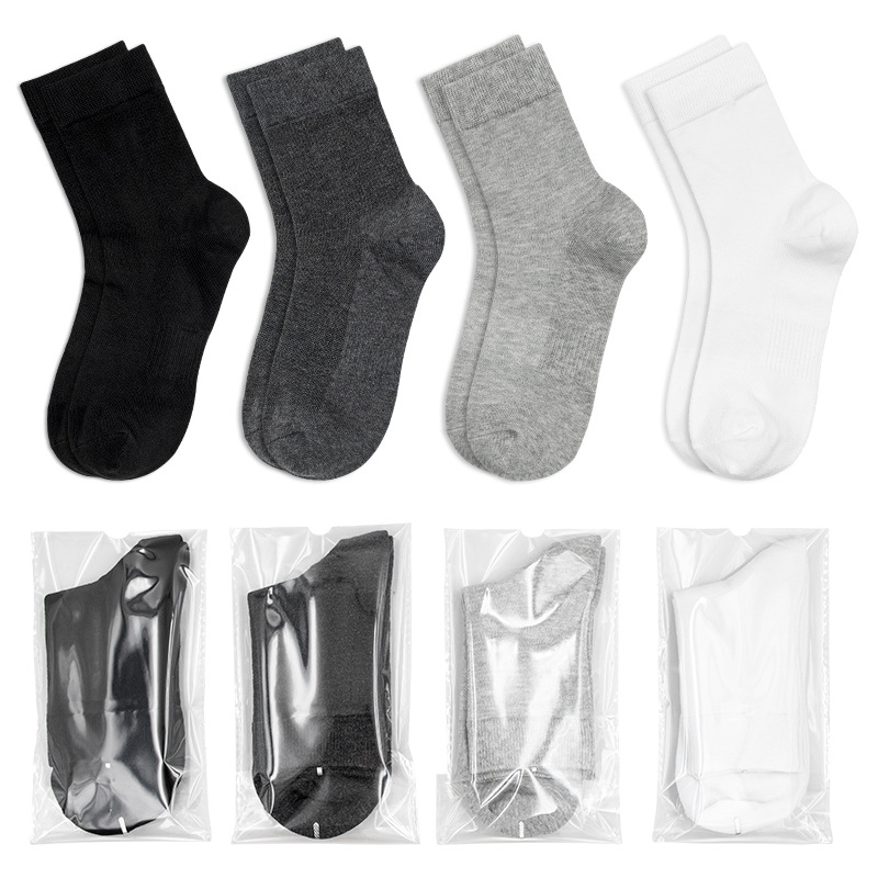 Calcetines de hombre desodorante absorbente de sudor aceite esencial de ajenjo 7A grado antibacteriano calcetines invierno puro algodón transpirable media pantorrilla apretado algodón calcetines de mujer