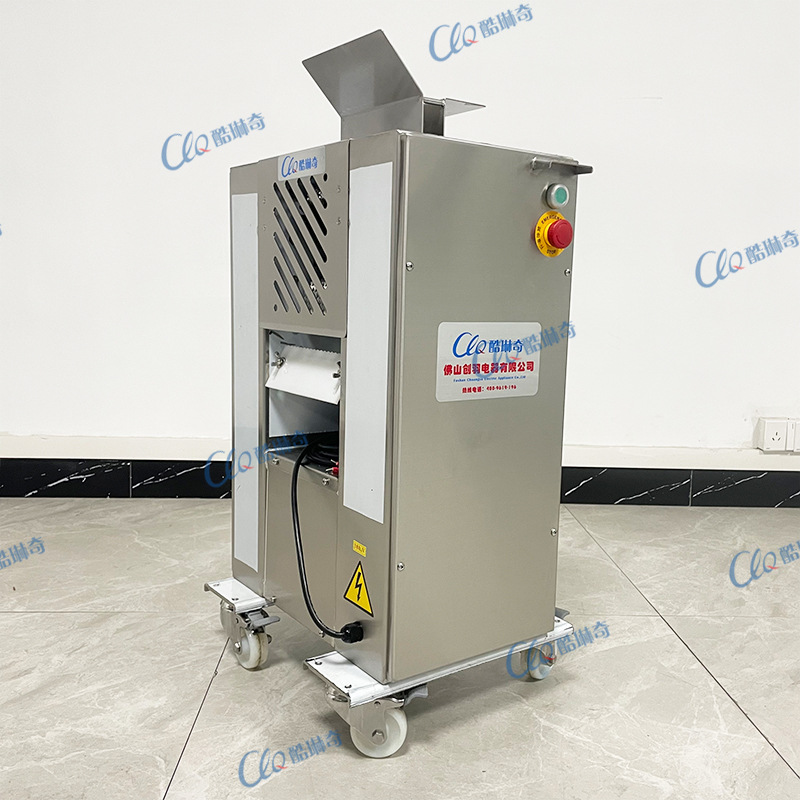 o广东佛山食品级不锈钢断筋松肉机全自动牛排猪排碾肉松化机