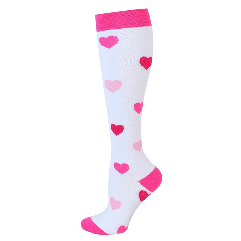 핑크 심전도 시리즈-흰색 배경 핑크 사랑