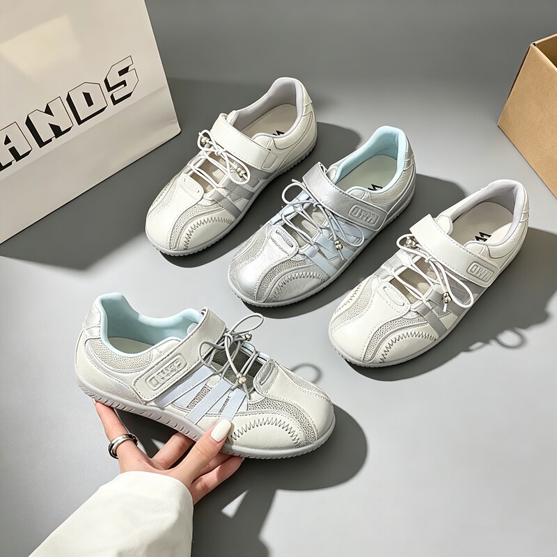 {Jiayun} Simple and Stylish German Training Shoes for Women, 2026 Summer Lightweight Mesh, Soft Sole, Versatile Trendy Women's Shoes {Jiayun} Simple and Stylish German Training Shoes for Women, 2026 Summer Lightweight Mesh, Soft Sole, Versatile Trendy Women's Shoes