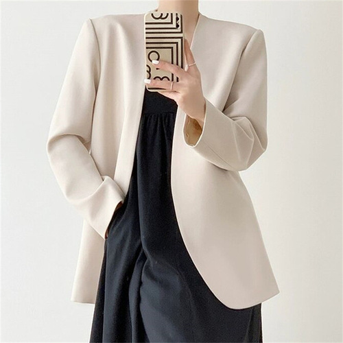 Autumn Suit Jacket 2026 Spring New Korean Design Spring and Autumn Fashion Casual Elegant Commuting Suit for Women