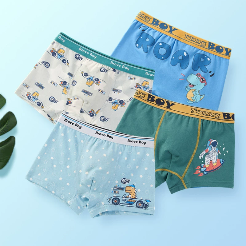 Детский нижний underwear штаны, возраст 10–15 лет, набор разных размеров (M–4XL), комфортная эластичная талия