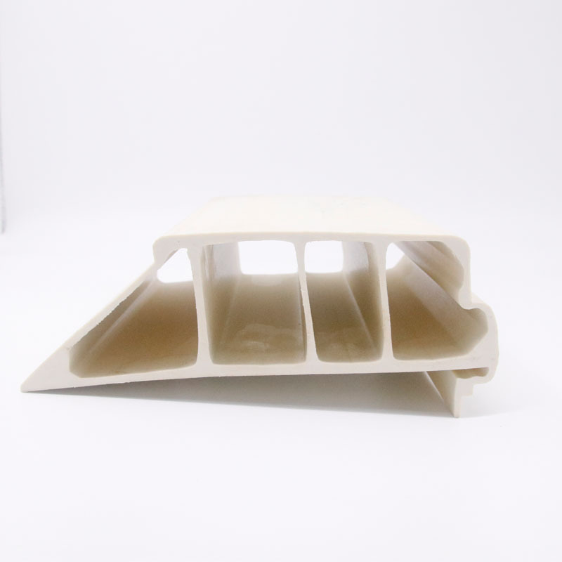 Fabricante de plástico ABS perfil de extrusión de forma especial perfil de extrusión de ranura de tarjeta de plástico Perfil de extrusión de ABS