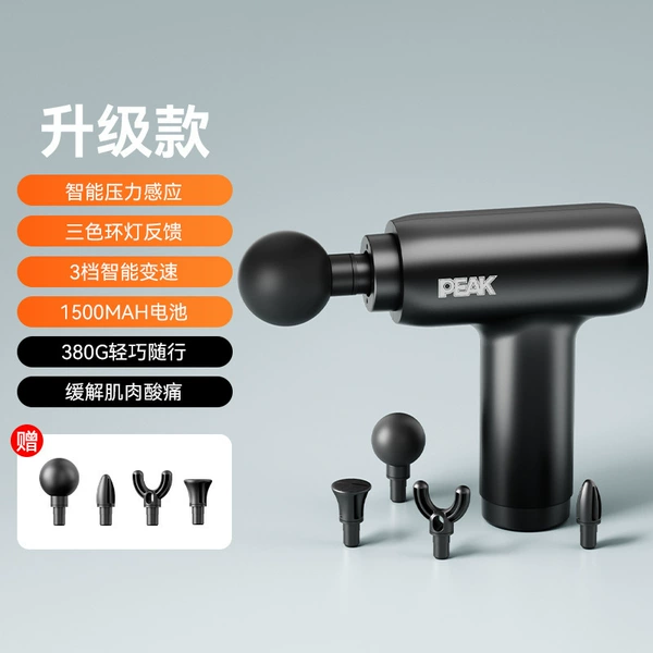 4208 black [upgraded model] 3 gears + 3 color light feedback + light and portable + gift box