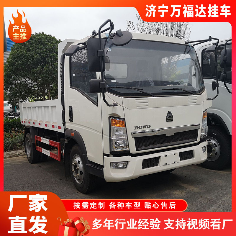 Right Cockpit Muck Transport Truck 375 Horsepower Dock Truck Rear Eight-Wheel Dump Engineering Truck Export