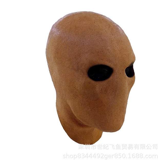 Alien máscara masculina sin rostro látex tocado Halloween Masquerade horror scary Dress Up props Venta caliente