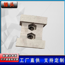 郑州金立方耐磨机器设备配件破碎机锤头破碎机高铬耐磨设备铸件