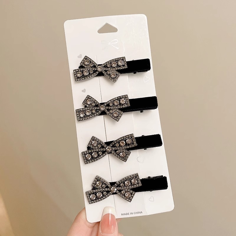 Clip de cabello de nariz de arco de pato clip de cabello de mar frente clip de cabello lateral clip de cabello de mujer 2025 nuevo clip de cabello tocado
