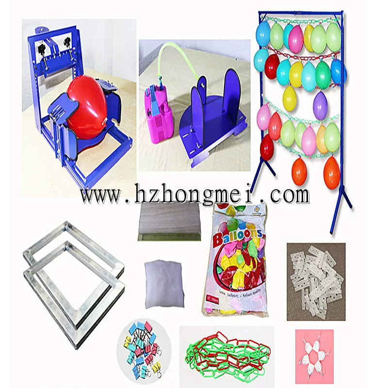 complete set: balloon screen printing machine, equipment screen printing station, screen printing machine, manual printing machine, factory wholesale