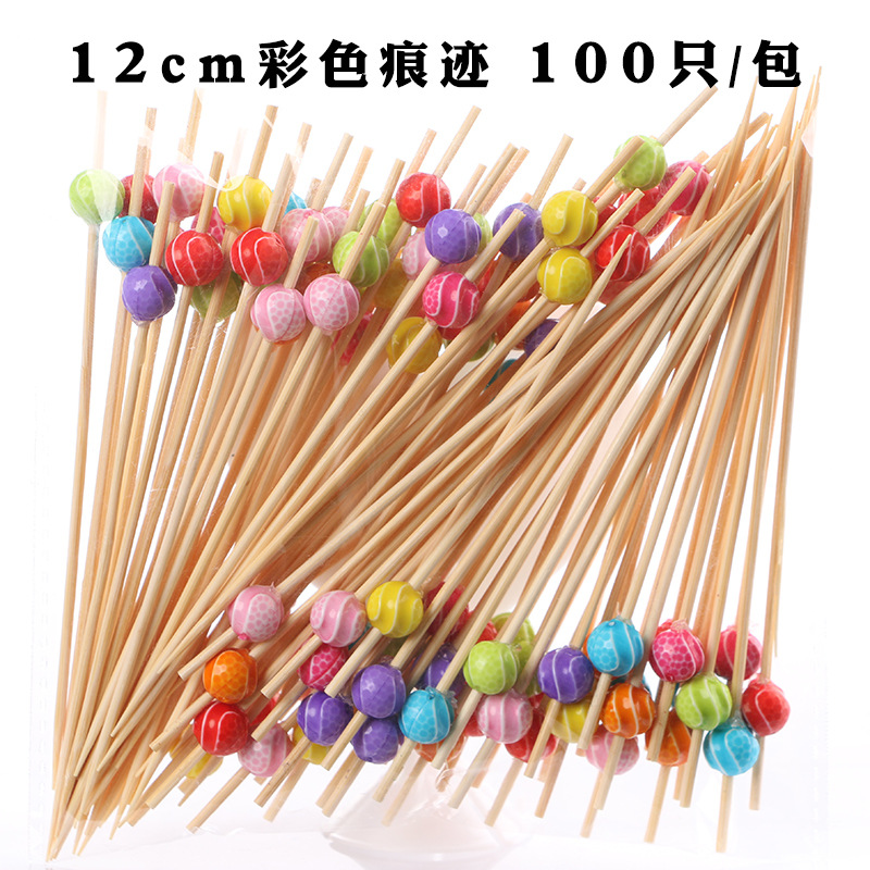 Fruit stick desechable flor stick