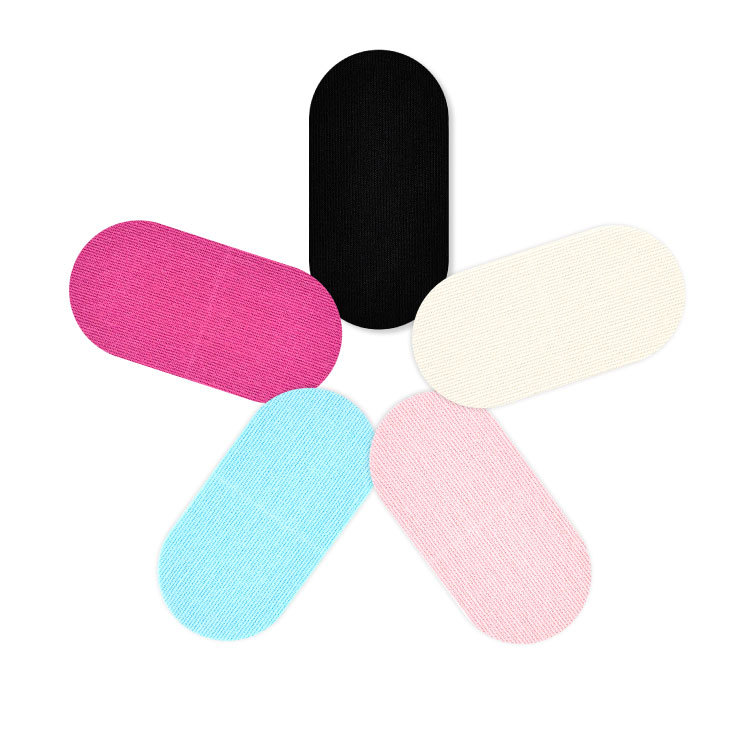 Transparent respiratory multicoloured hair band with hyaluronic acid