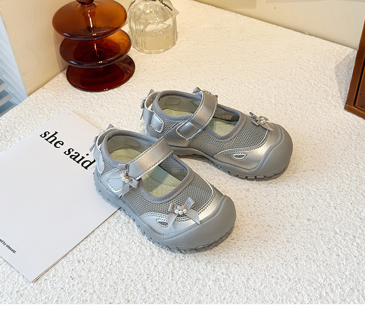 Breathable Mesh Sports Sandals For Girls With Adjustable Strap_voghion.com