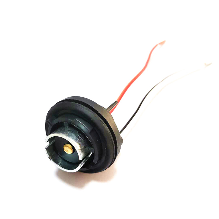 1156/BA15S portalámparas LED de señal de giro luz de freno portalámparas 1156 portalámparas zócalo del arnés de cableado de suministro de calor