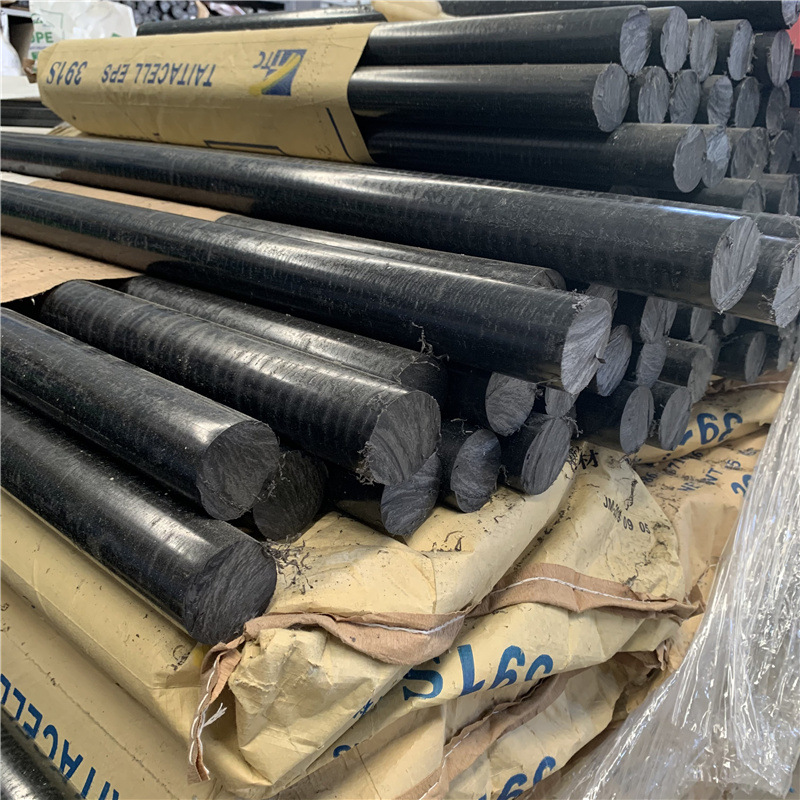 黑色PA6尼龙 PA6尼龙棒  硬度尼龙 PA6棒 黑色含纤尼龙棒