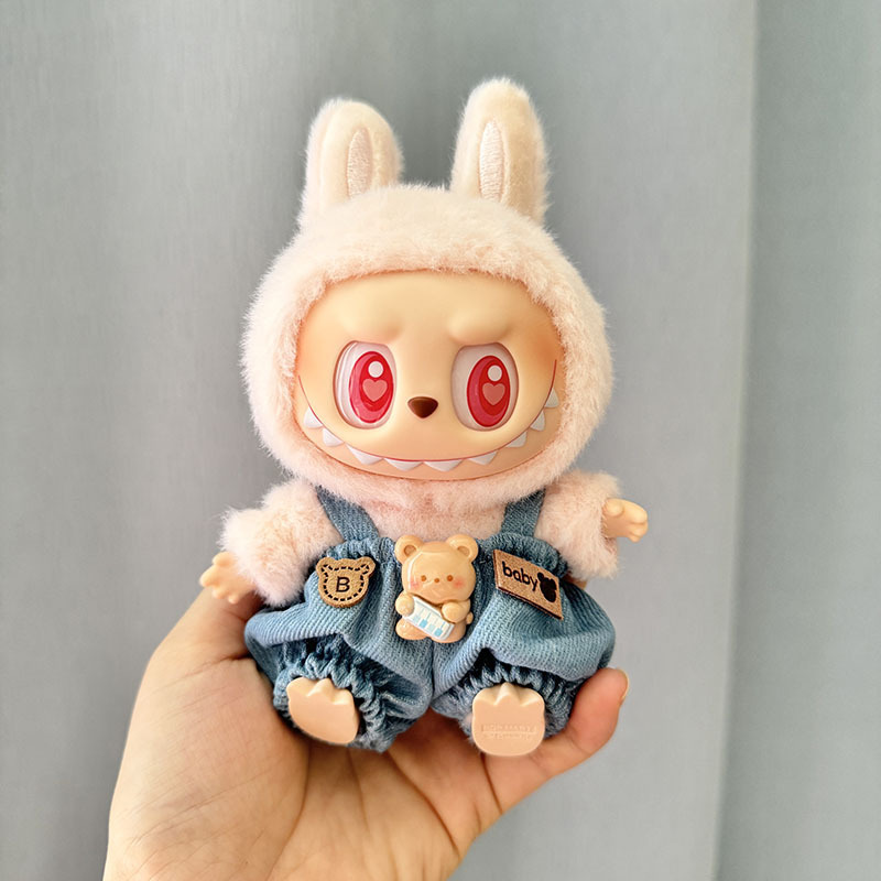 服のみ】第二世代ブラインドボックス ラブブ服 エポキシ樹脂製顔飾り ラブブ シットシットパーティーシリーズ ベビー服 可愛い|undefined