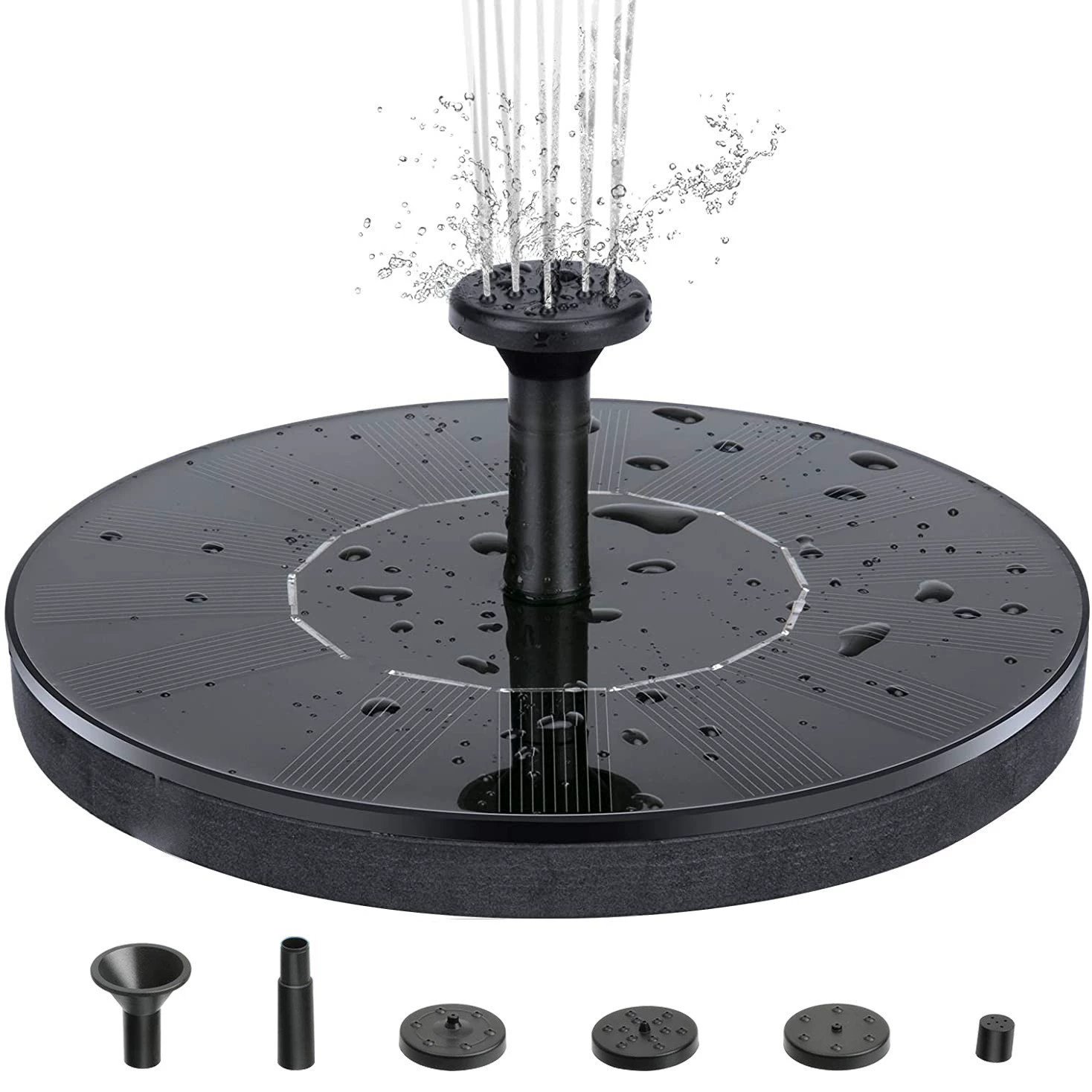 Новый солнечный фонтан-поилка для птиц, насос для уличного бассейна, плавающий элемент для сада и двора, плавающий тип