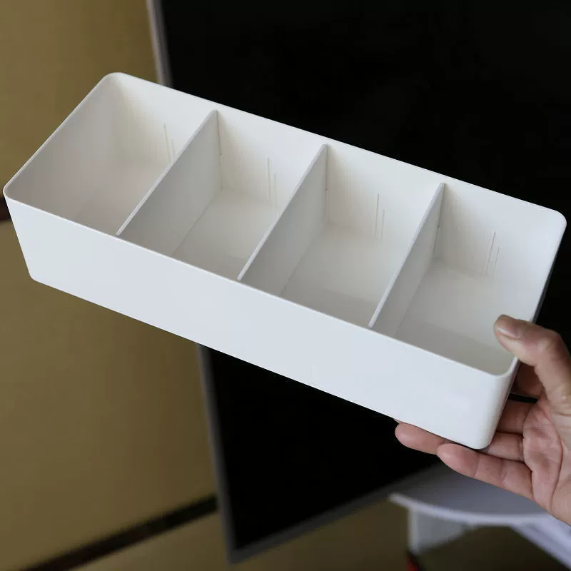 Drawer separation box storage box free combination dressing small tidelle compilation box plastic desktop cosmetics storage box