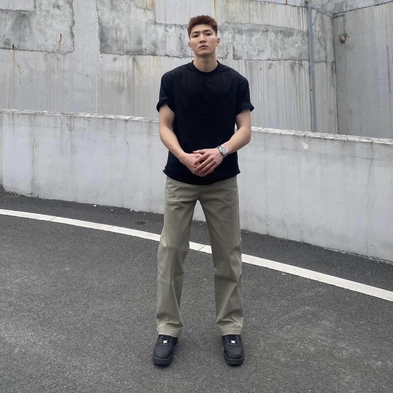 American Retro Casual Pants for Men, Summer Washed Distressed Slim Straight Pants, Handsome High-End Workwear Pants