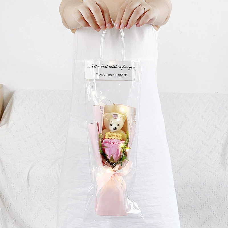 Букет из мыльных цветов, подсолнух, мишка, подарки на День учителя, практичные подарки для творческих групп