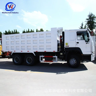 Howo 6×4 White Refurbished Yük maşınları