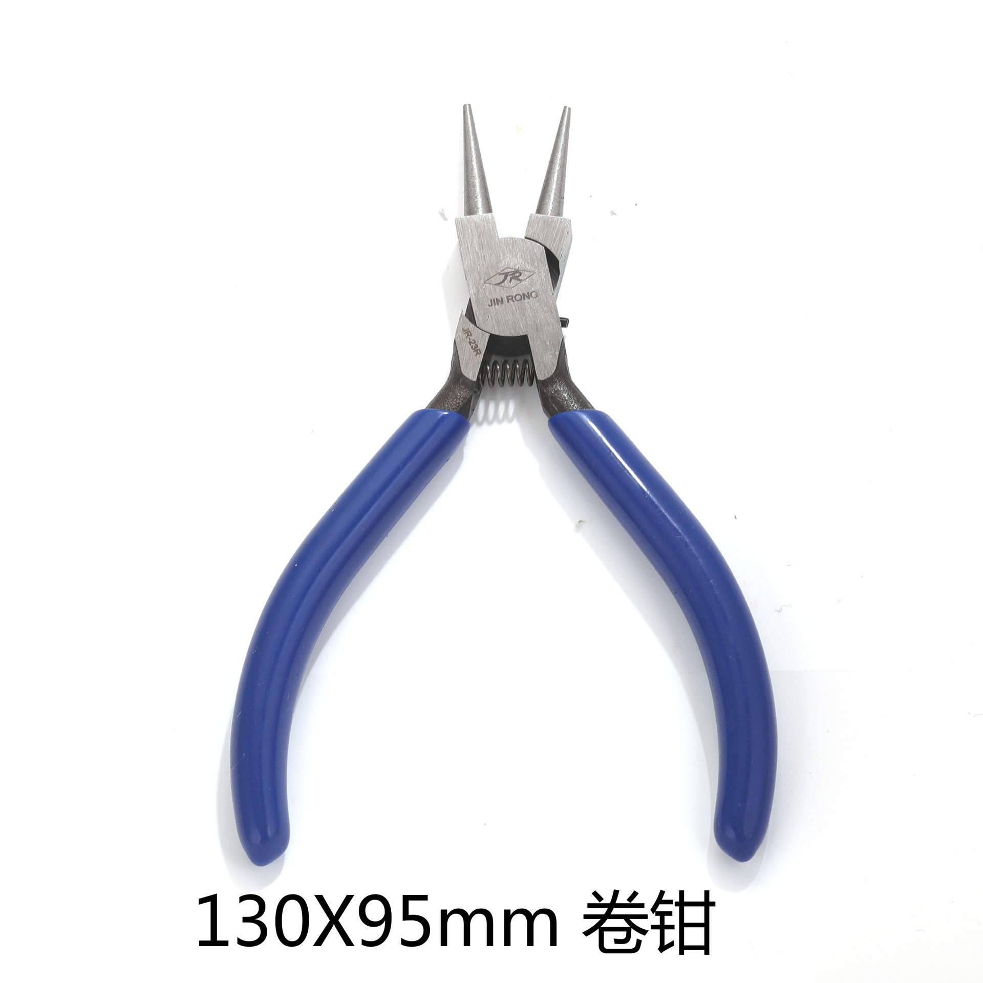 Pinzas hechas a mano bricolaje, pinzas de boca redonda con aguja curva, nuevas pinzas de punta fina de boca plana coreana, buena dureza, acero para muelles