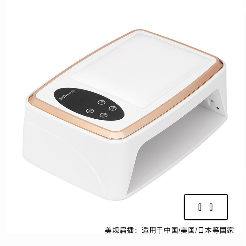 Almohada de mano Lámpara de uñas Máquina de uñas para hornear Lámpara especial de tienda de uñas de alta potencia Lámpara de fototerapia de dos manos Lámpara de uñas para hornear