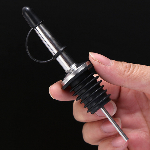 Modern and simple new stainless steel six-layer wine pourer bar restaurant cocktail red wine bottle stopper oil bottle mouth