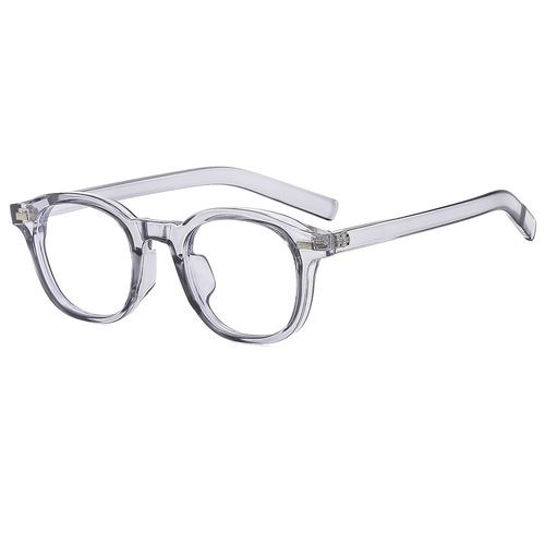 Full-frame anti-blue light black frame glasses for women, suitable for nearsightedness, with interchangeable lenses