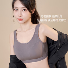 スポーツの下着の女性のフィットネスのランニングのプラティの防震の薄いタイプの胸を拭きます。