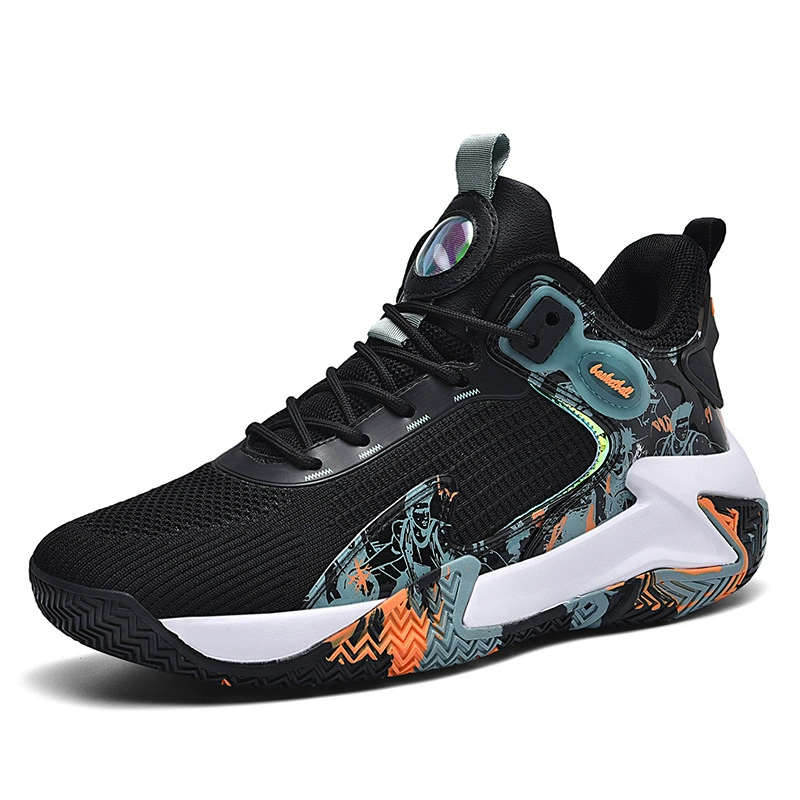 Мужские дышащие четыре сезона баскетбольные кроссовки