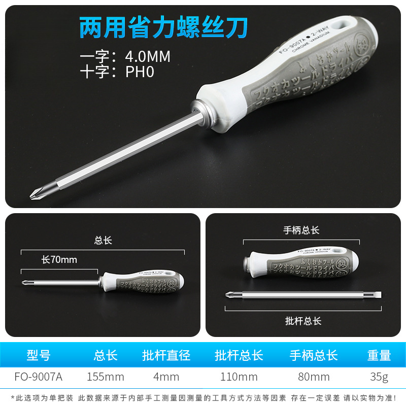 Destornillador de doble propósito multifunción cruz pequeña de una palabra destornillador de electricista destornillador de flor de ciruelo conjunto de herramientas