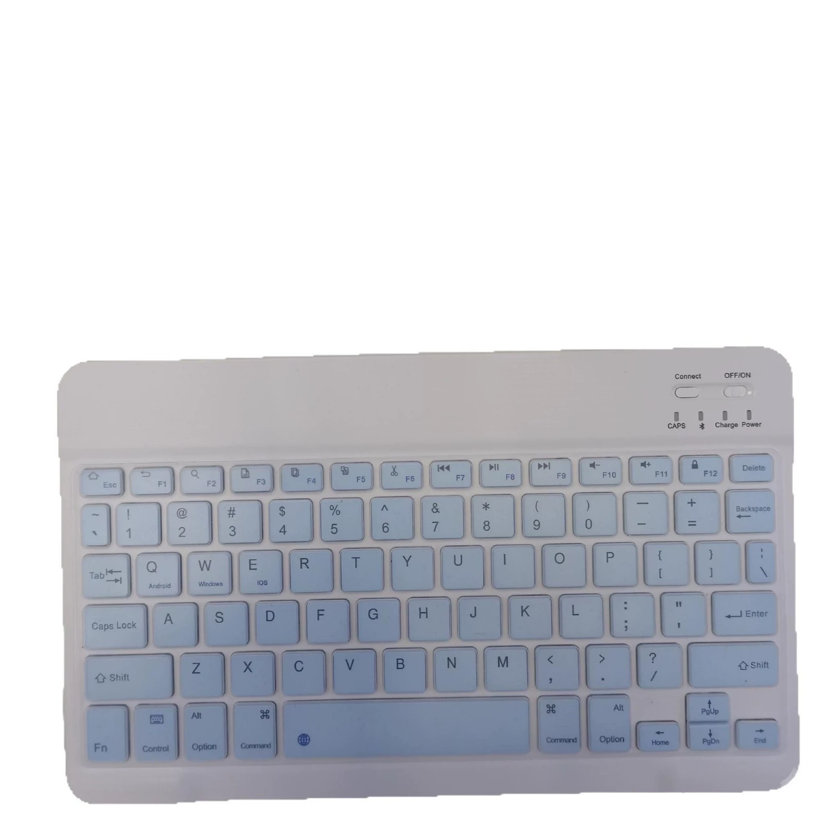 Силиконовая совместимая клавиатура, 10 дюймов, Bluetooth