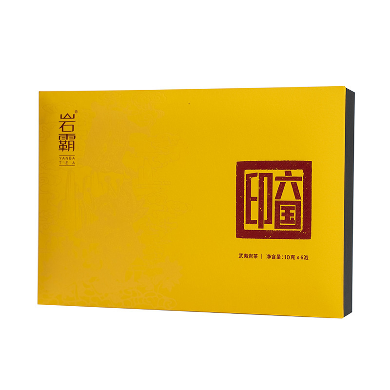 Yanba Tea Six Nations Seal Wuyi Cinnamon Wuyi Rock Tea Oolong Tea Gift Box for Gifting and Personal Enjoyment Yanba Tea Six Nations Seal Wuyi Cinnamon Wuyi Rock Tea Oolong Tea Gift Box for Gifting and Personal Enjoyment