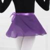 Violet wrap skirt