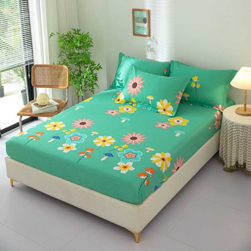 Mat, foldable summer silk set for students, 3 piece set, increased thickness