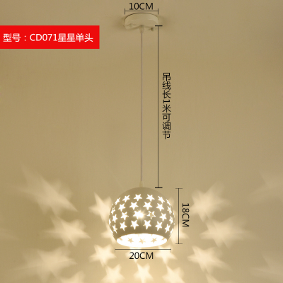 Lámpara de comedor de tres cabezas creativa lámpara de mesa de comedor personalizada moderna minimalista nórdica pequeña lámpara de pasillo de barra de estilo industrial