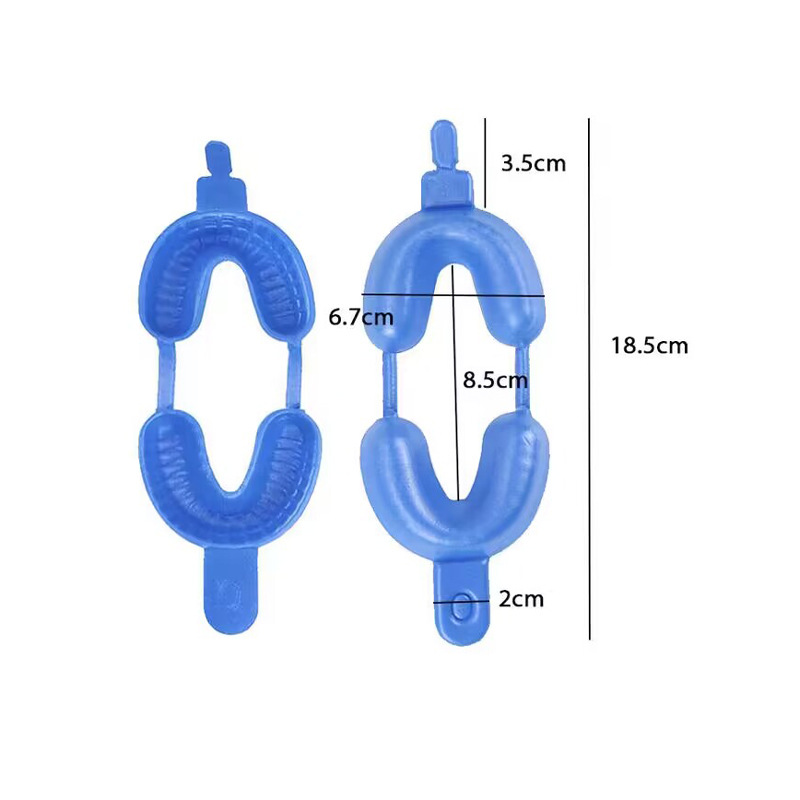 Bandejas de espuma de fluoruro desechables para niños, bandejas de espuma de fluoruro para niños, bandejas de impresión para niños, modelo de exportación. image 6