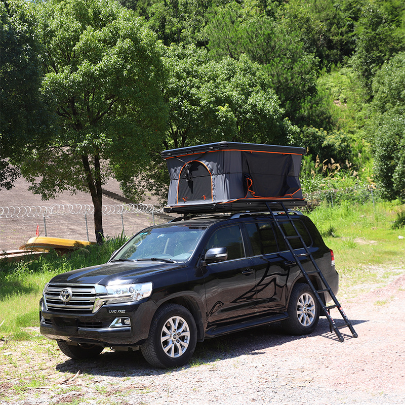 Hard-Top Fully Automatic Roof Outdoor Double Self-Driving Tour Anti-Mosquito Waterproof Car Tent Aluminum Alloy Roof Tent