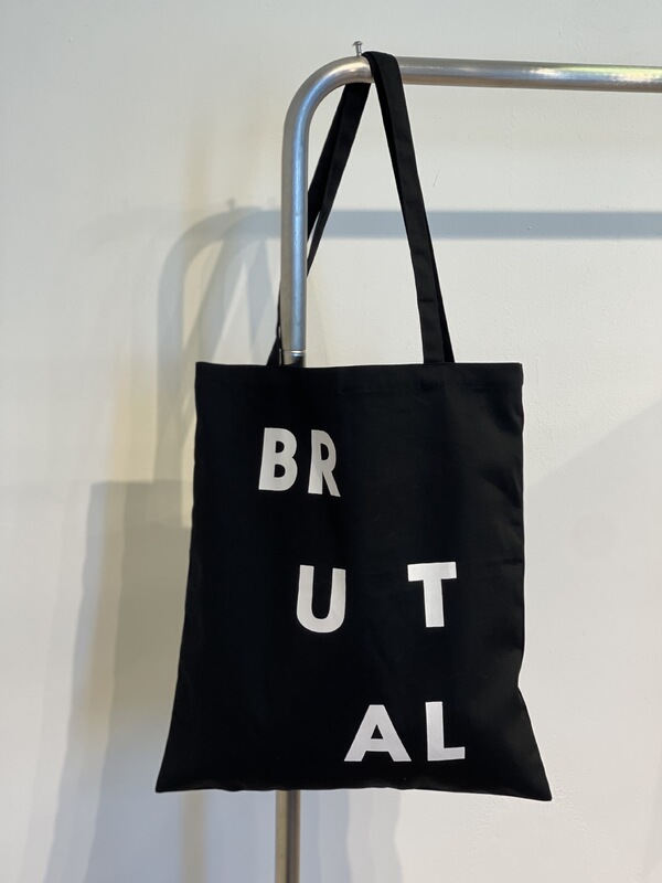 Han Feng Simple Letter BRUTAL Barbie Ken Art Center Surrounding ins Blogger Single Shoulder Canvas Bag Niche Han Feng Simple Letter BRUTAL Barbie Ken Art Center Surrounding ins Blogger Single Shoulder Canvas Bag Niche