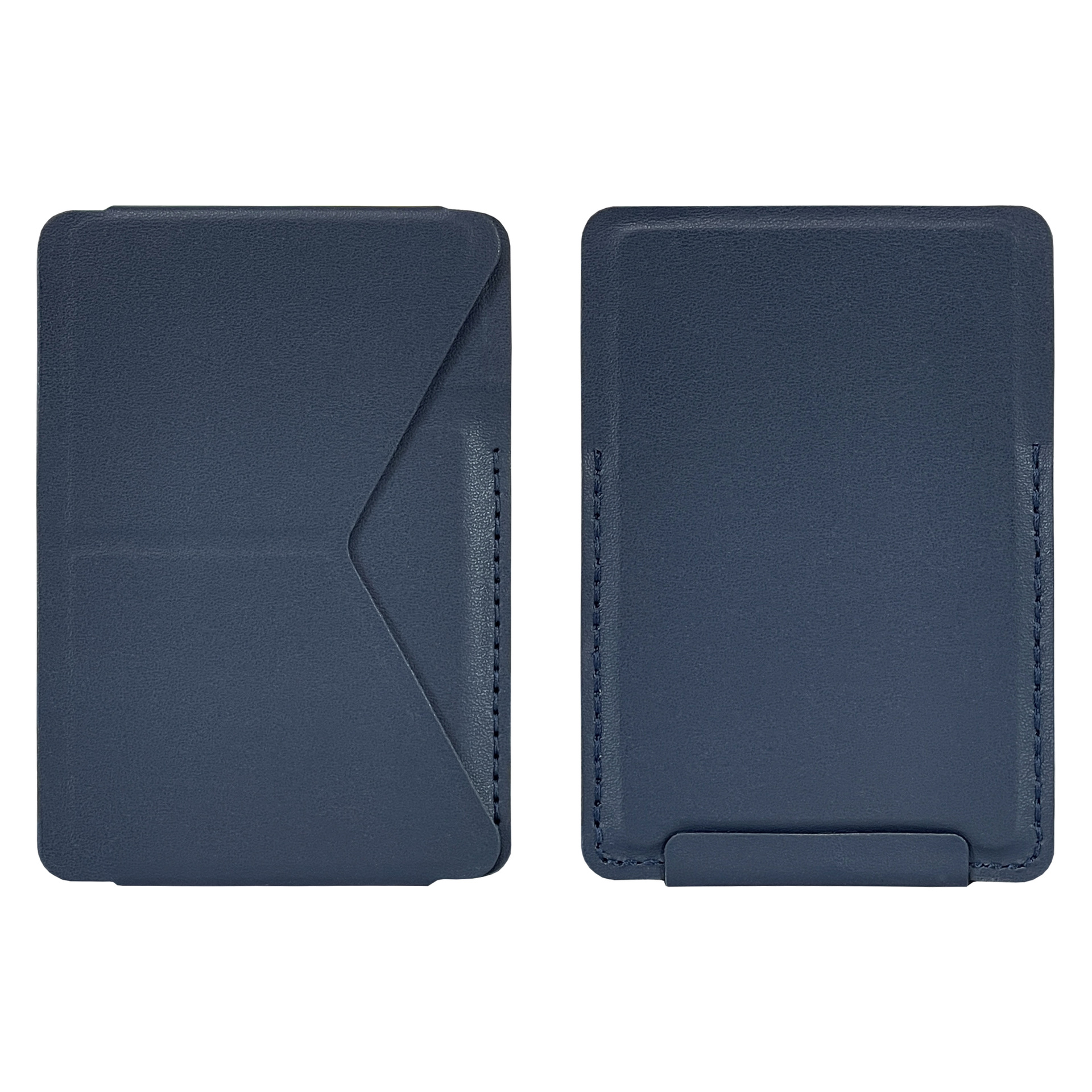 Soporte de bolsa de tarjeta de teléfono móvil de cuero PU magnético plegable para escritorio adecuado para productos de la serie Apple IPHONE que pueden imprimir LOGO