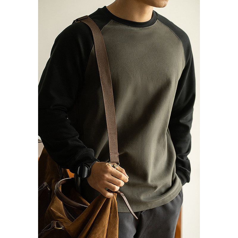 【Clearance/No Returns & Exchanges】Men's Spring Loose-Fit Long-Sleeve Pullover Sweatshirt with Drop Shoulder Sleeves and Round Neck 【Clearance/No Returns & Exchanges】Men's Spring Loose-Fit Long-Sleeve Pullover Sweatshirt with Drop Shoulder Sleeves and Round Neck