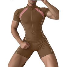 F 43766 Women's Zip Front Swimsuit ƴ��Ӿ�� ����ѷŷ���羳