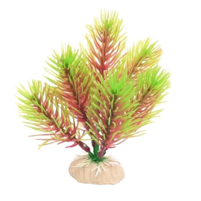 Plantas Acuáticas Artificiales Suaves para Acuario — Decoración Realista