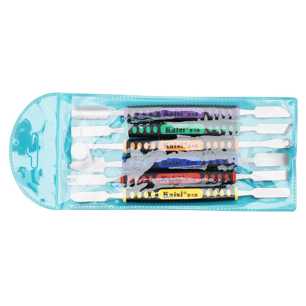 KAISI 6 в 1 разборный стержень мобильный телефон компьютер цифровой домашний инструмент из нержавеющей стали