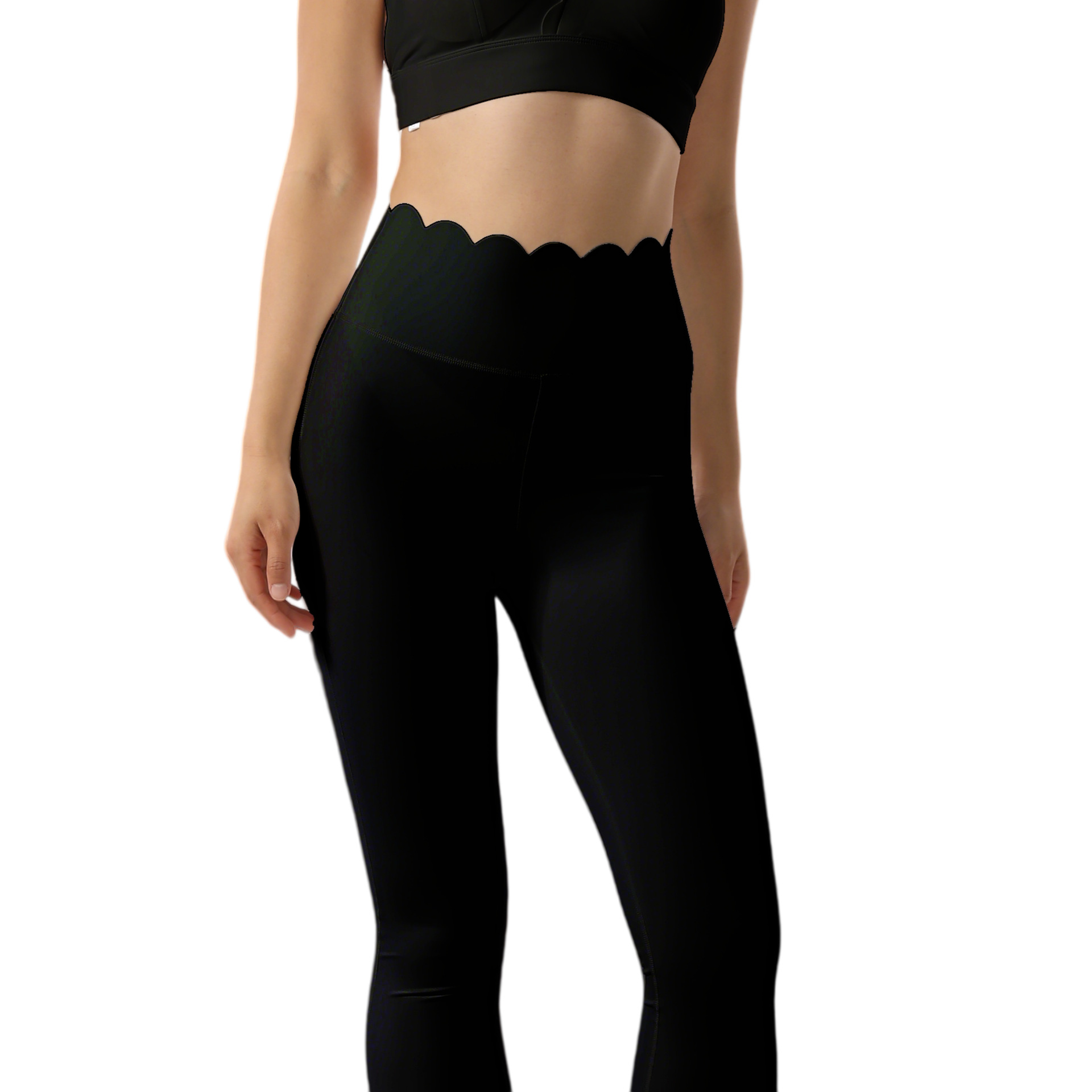 Halter Neck Yoga Bra With Wide Straps And Beautiful Back Design_voghion.com