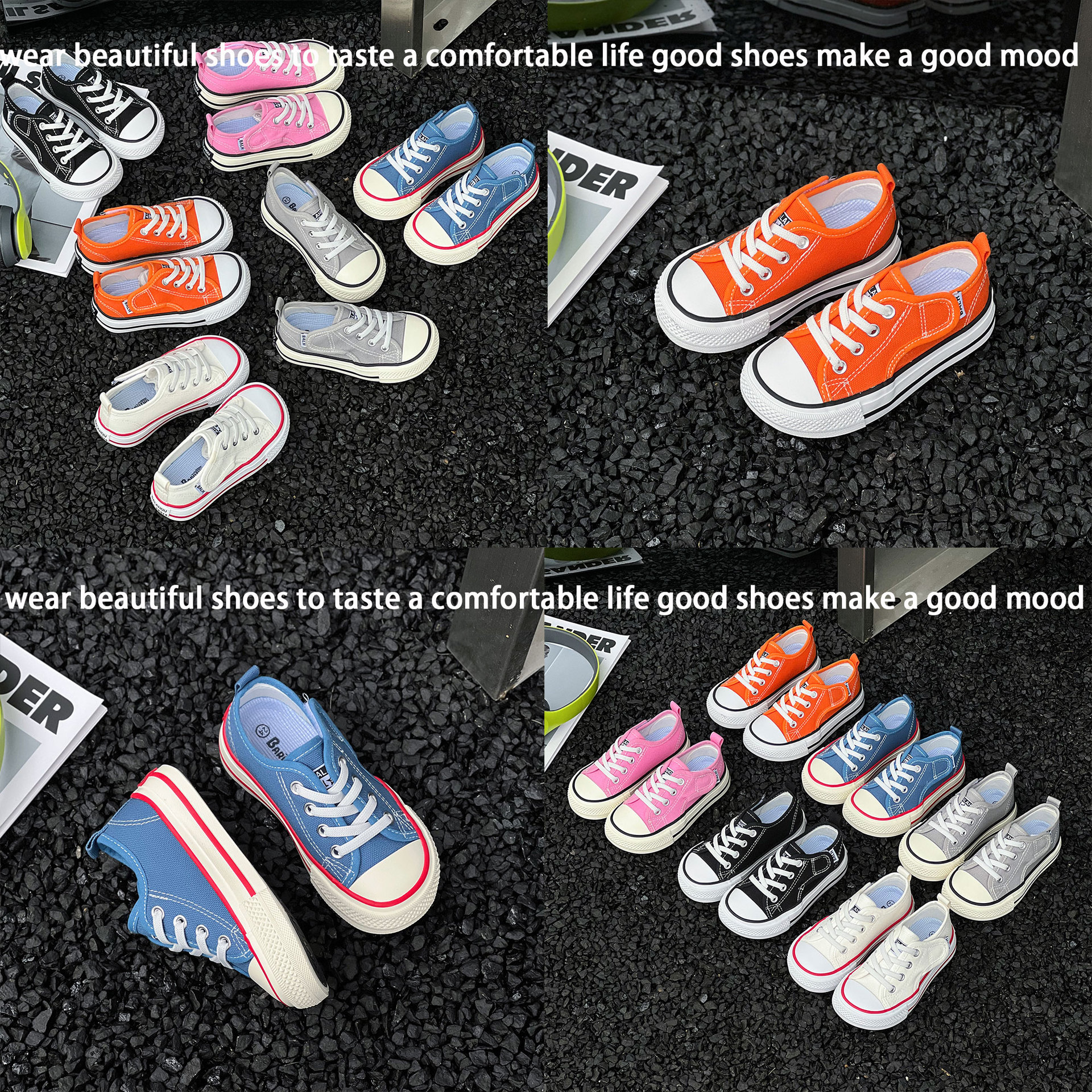Children's cloth fashionable espadrilles