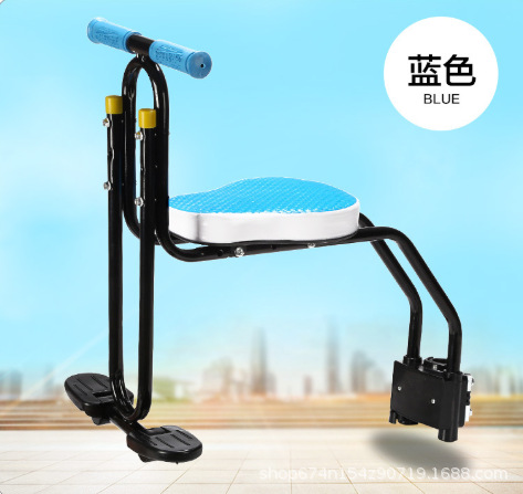 Asiento de bicicleta para niños asiento de bebé seguro asiento de bicicleta de montaña delantero suministros de equitación