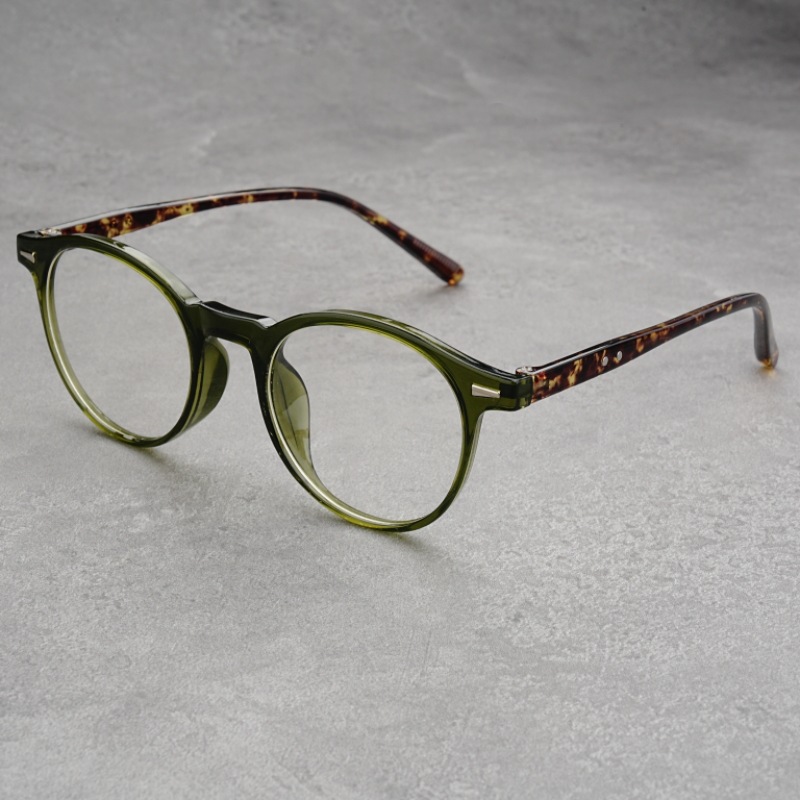 韓国版超軽量サングラス丸枠紫外線防止サングラスレトロなファッション個性日韓系丸枠近視メガネ